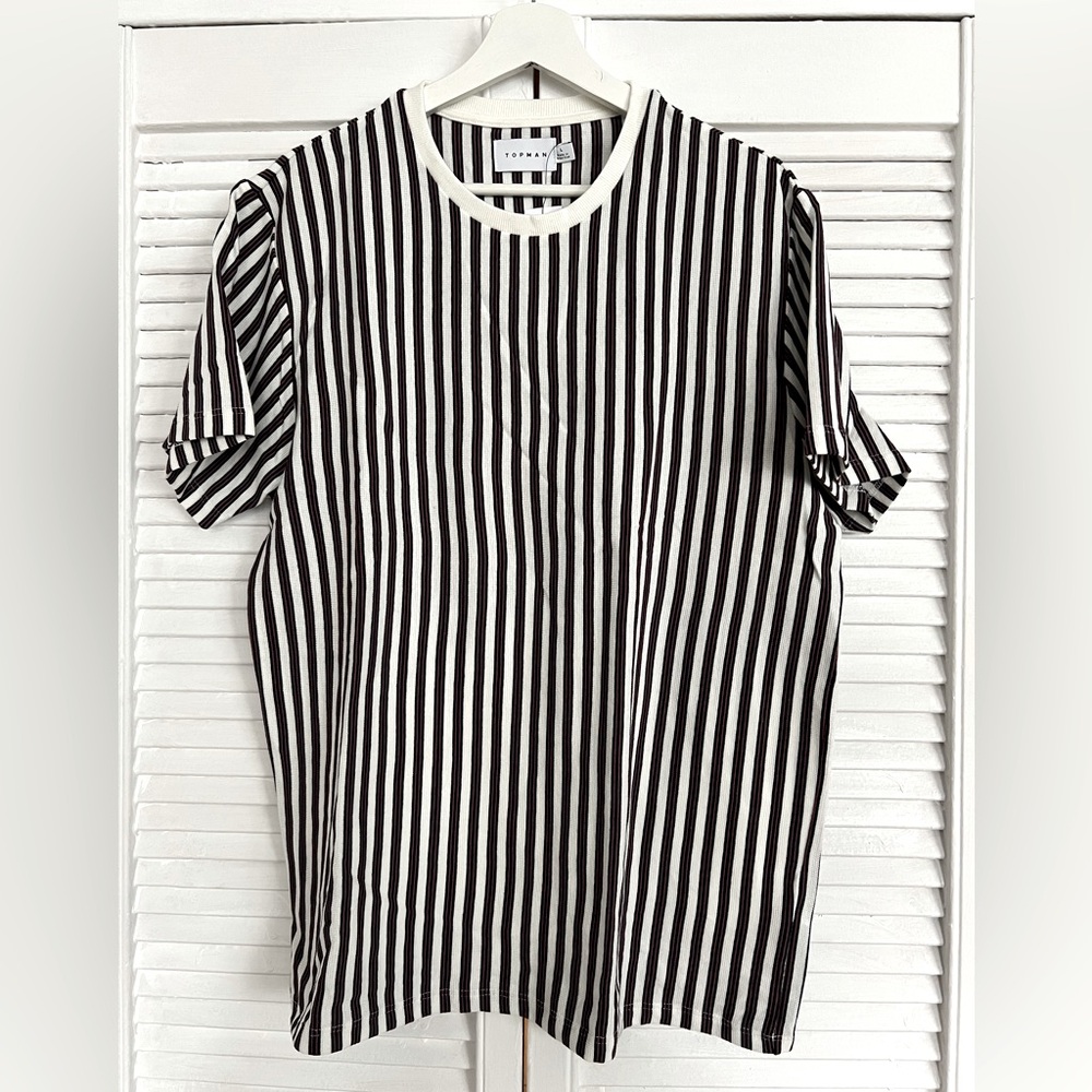 Topman - Stripped T-Shirt